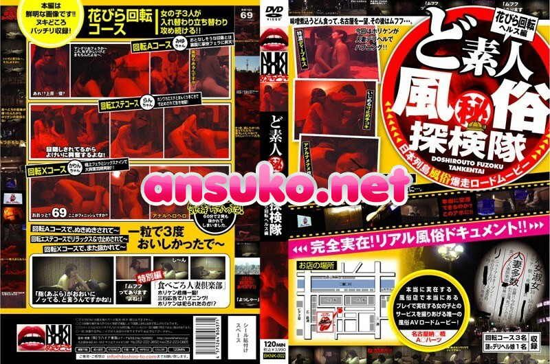 BKNK-002 ど素人（秘）風俗探検隊 花びら回転ヘルス編