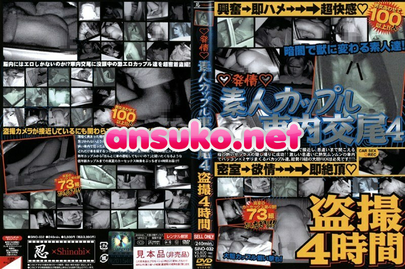 SINO-032 ◆発情◆ 素人カップル車内交尾 4 盗撮4時間