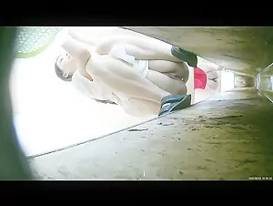 November's latest work, 100 dollar ditch toilet top view | Voyeur video | Ansuko.net  