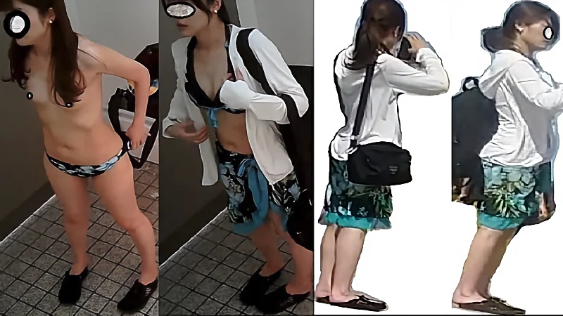スタイル抜群アイドル似お姉さんのお着替え [424MB] | 盗撮動画 | Ansuko.net