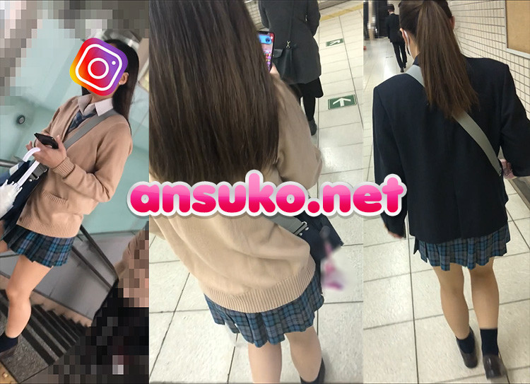 【めくり鳥01】噂の青チェック4日間ストーキング
