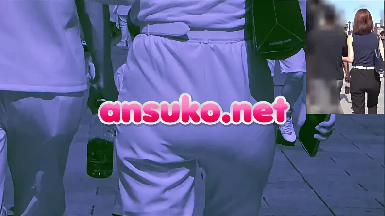 ナプキンライン!?恥黒パンツ女子_赤外線スケスケ007(透視_透けパンツ_ピタパン_パンティーライン_Pライン_女子大生_OL) [396MB]