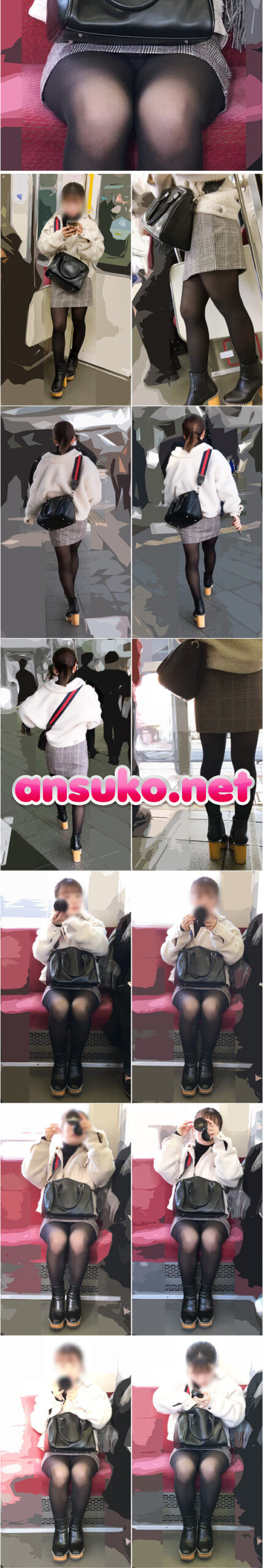【4/30まで顔出し】超スーパー芸能人級美女の黒ストモロパンティ【GW再販】