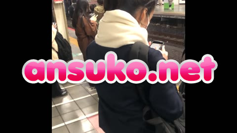 素人痴漢日記１７TRAIN目★前髪ピン留め美人女子の生態