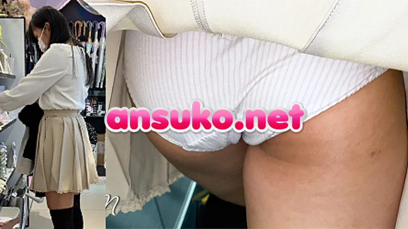 ニーハイ私服Kのめくりパンチラ [1.3GB]