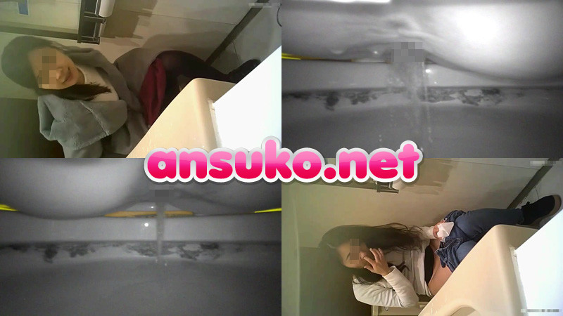 【新作】トイレ盗撮シリーズ（２カメ）②