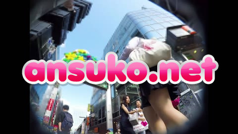 透明感。ガード固いJKちゃんのフロントは激甘でした。【JK逆さ撮り】