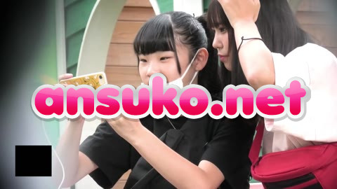 神様ありがとう、、、！！ポニテのJ◯のがっつりパンチラ