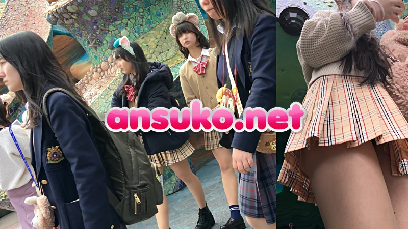 【4K街撮り夢の国】制服パンチラ2 [997MB]