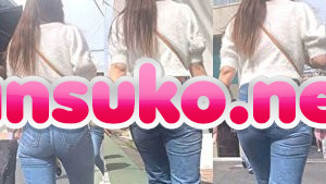長身のエロ美巨尻降臨！自慢の美ボディとエロケツ＋パンティラインで男を挑発! 下品なデニム ギャルお姉さん編 – エロ動画の「エロ達」